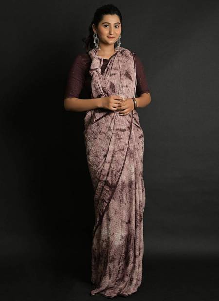 Purple Colour Rihana Prism 2 Fancy Party Wear Stylish Designer Saree Collection 5101
